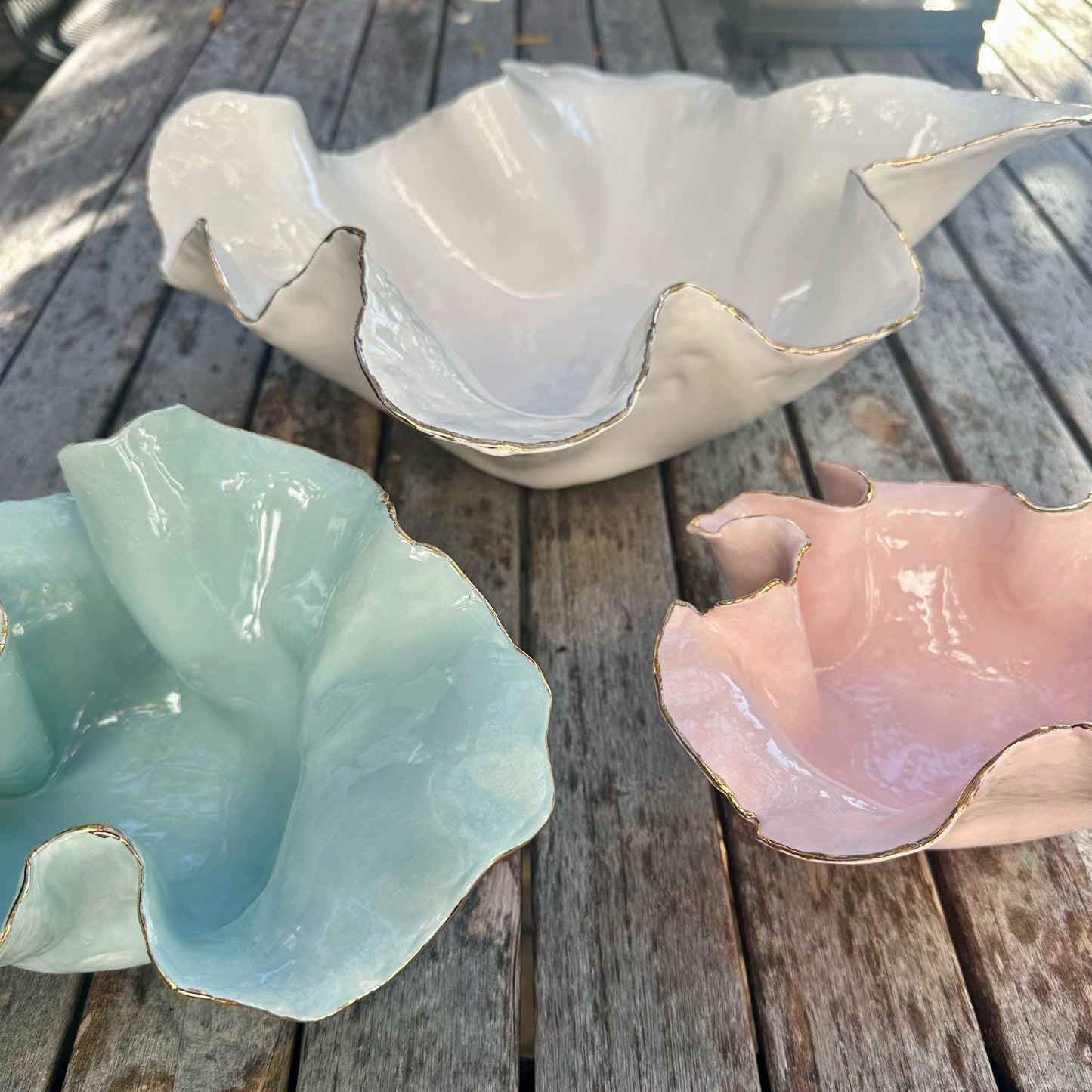 12” wavy bowl