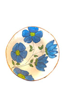 Load image into Gallery viewer, Blue Floral Porcelain Bowl 9”x4”

