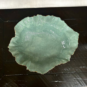 Light Green Crocodile Porcelain Bowl
