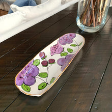Load image into Gallery viewer, Purple Floral Tray
