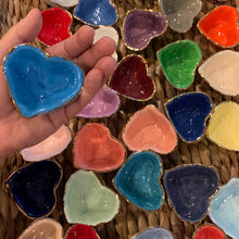 Load image into Gallery viewer, Little Porcelain Heart-2”(multiple colors available)
