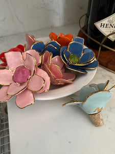 Flower Wine Cork